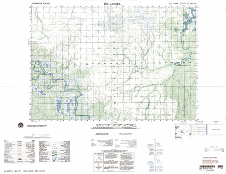(image for) Nicaragua #3455-4: Rio Lawir