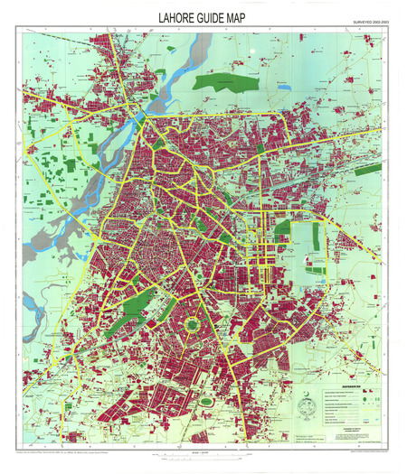 (image for) Lahore Guide Map