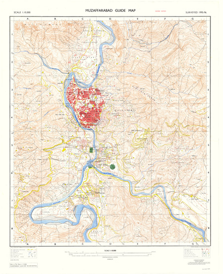 (image for) Muzaffarabad Guide Map