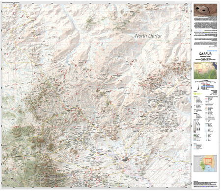 (image for) Western Sudan 1:250,000 North-east Darfur