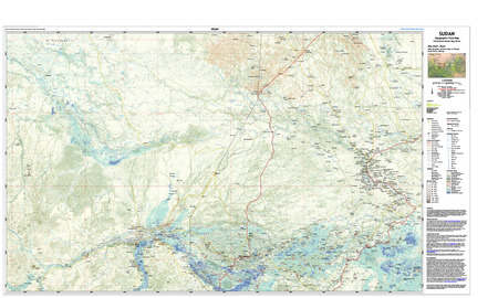 (image for) Sudan & South Sudan Boundary 1:250,000 Abye sheet (North