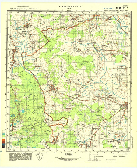 (image for) Lithuania #N-35-062-4