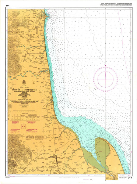 (image for) Thailand Nautical Chart: #244