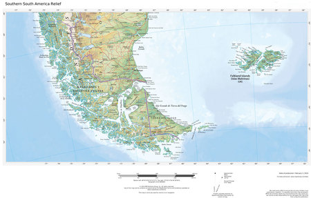 (image for) Regional Relief - Southern South America