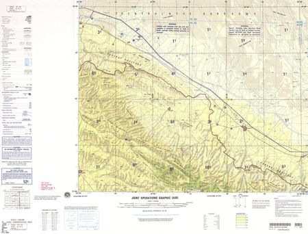 (image for) NJ-40-12: Kaakhka, Turkmenistan; Iran