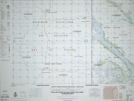 (image for) SD-34-11: Gago Coutinho, Angola; Zambia