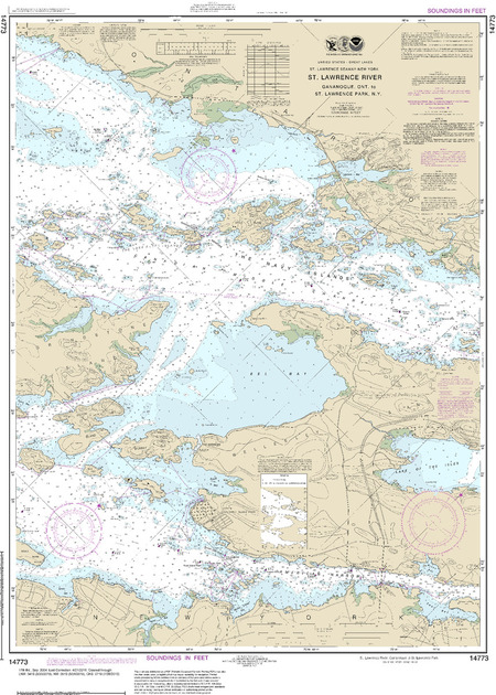 (image for) Gananoque, Ont., to St. Lawrence Park. N.Y.