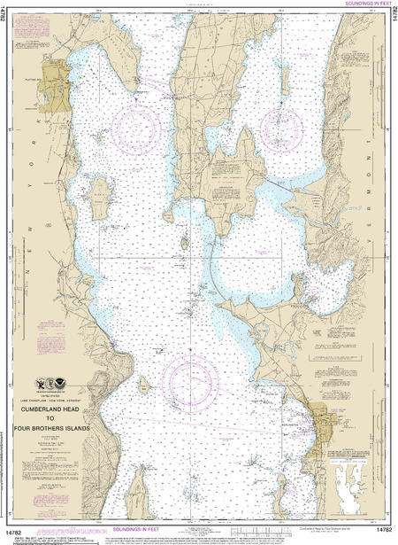 (image for) Cumberland Head to Four Brothers Islands