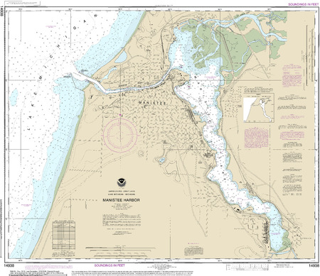 (image for) Manistee Harbor and Manistee Lake