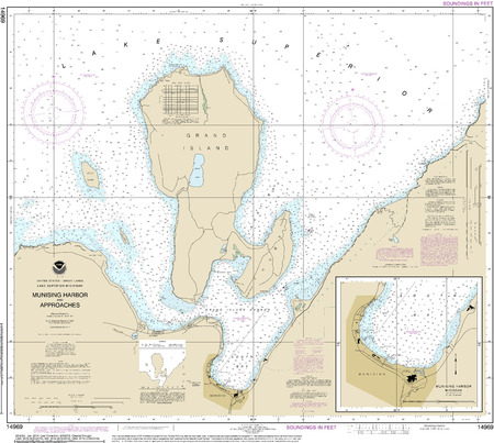 (image for) Munising Harbor and Approaches