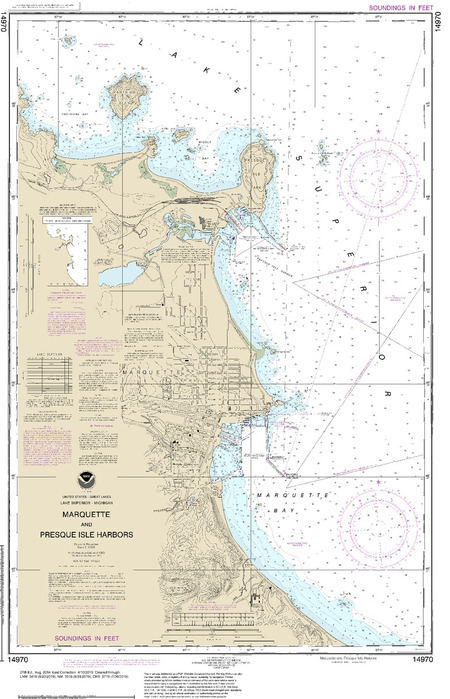 (image for) Marquette and Presque Isle Harbors