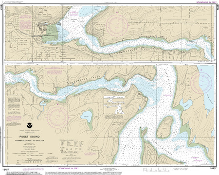 (image for) Puget Sound-Hammersley Inlet to Shelton