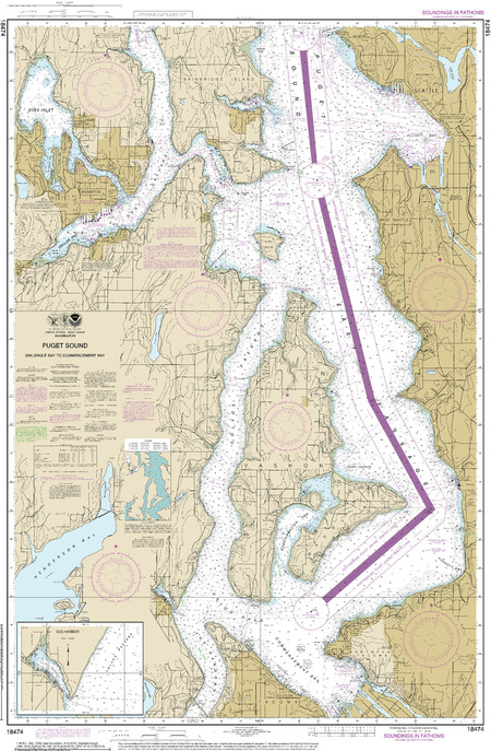 (image for) Puget Sound-Shilshole Bay to Commencement Bay