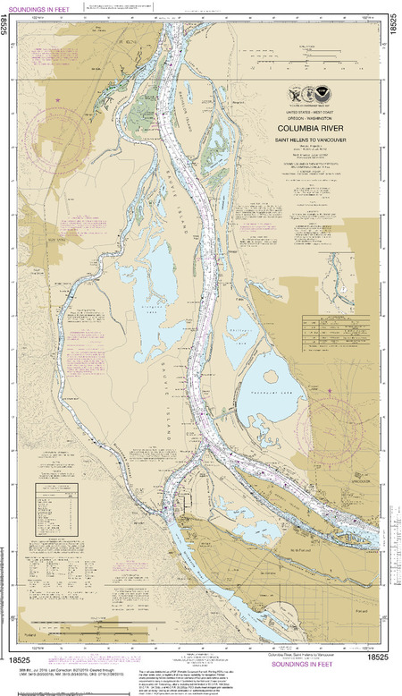 (image for) Columbia River Saint Helens to Vancouver