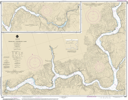 (image for) FRANKLIN D. ROOSEVELT LAKE Southern part