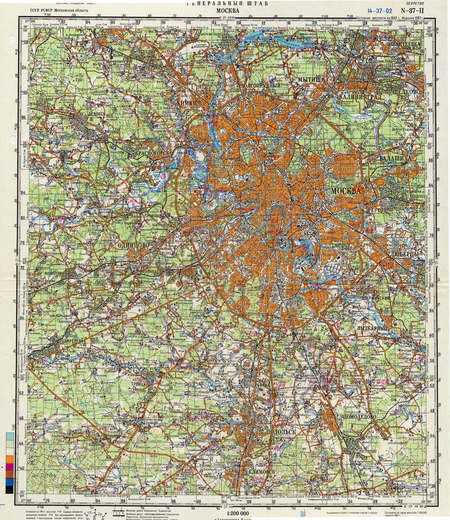 (image for) Russia 1:200,000: N-37-02