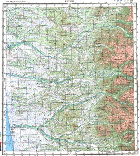 (image for) Russia 1:200,000: N-57-19