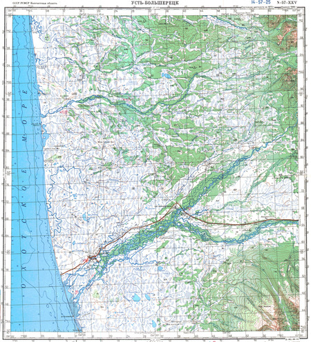 (image for) Russia 1:200,000: N-57-25