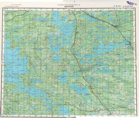 (image for) Russia 1:200,000: Q-36-21