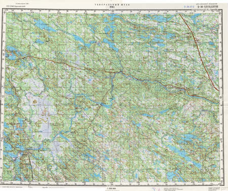 (image for) Russia 1:200,000: Q-36-27