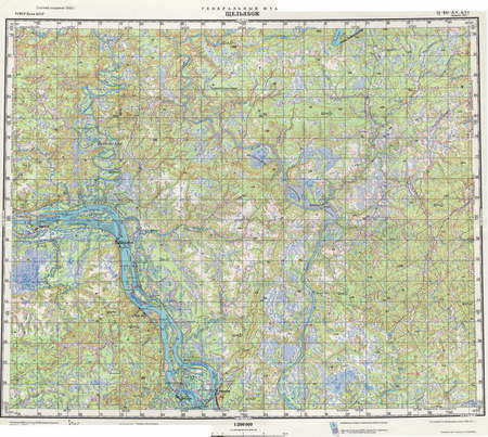 (image for) Russia 1:200,000: Q-40-15