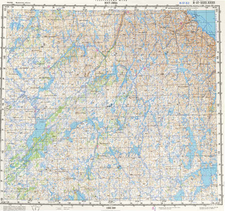 (image for) Russia 1:200,000: R-37-31